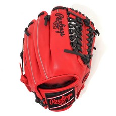 RAWLINGS HOH 特別訂製 SMU 棒球手套 右投用 GH4WXHD206-4-SC/B, 1個, 猩紅色 + 黑色