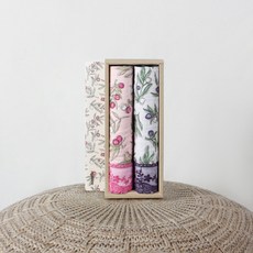 마리엔느 에티켓 스카프 2종 + 포장 케이스 세트