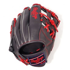 RAWLINGS HOH 特別訂製款 SMU 內野手套 右投用 GH4WXHDNP5-7-N/SC, 1個, 海軍藍 + 猩紅色