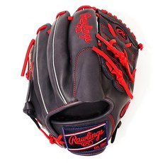 RAWLINGS HOH特別化妝SMU手套右投用 GH4WXHD206-9-N/SC, 1個, 海軍藍 + 猩紅色