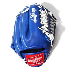 RAWLINGS HOH 特別訂製 SMU 棒球手套 右投用 GH4WXHD206-4-RY/W, 1個, 寶藍色 + 白色