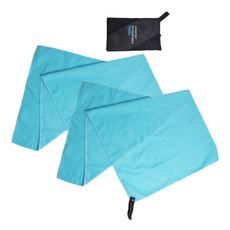 SUMMERTECT 超細纖維乾式涼感運動毛巾 STTW2208, 天空藍+天空藍, 1套