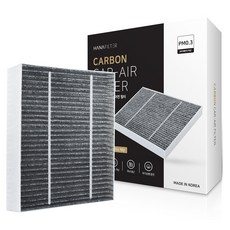 hanafilter PM0.3 高級活性碳汽車空調濾網, 1個, K-17