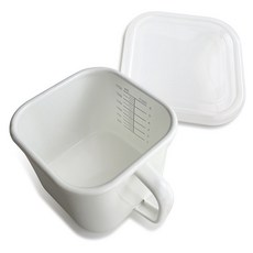 HAKOYA 感應爐適用琺瑯方形手握鍋 2L, 16.5cm, 1個, 混色