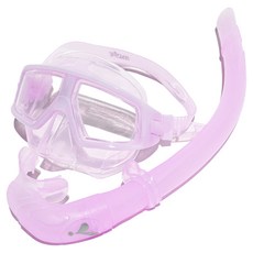 ITS LIFE 雙眼式自由潛水浮潛面鏡組, 冷色紫丁香