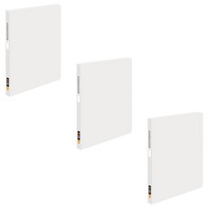 ECO Chungwoon 彩色芯片透明文件夾 A5 40張, 透明, 3個