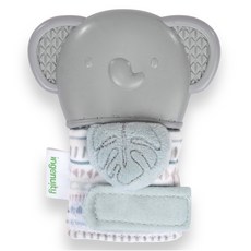 Ingenuity 嬰幼兒矽膠手套固齒器護手套玩具, 混合顏色, 1個