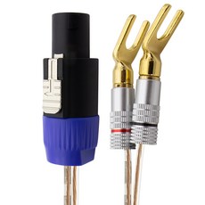 솔탑 국산 스피콘 말굽 무산소동선 30C 스피커 케이블, SOLTOP-378(10m), 혼합색상