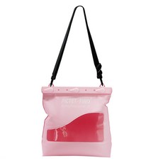 디트리 낚시 보조 방수 소형 크로스백, 핑크