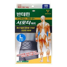 반테린코와 서포터 허리 보호대, 1개