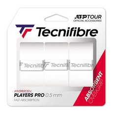 Tecnifibre TF Player Pro 握把 3p, 1個, 白色
