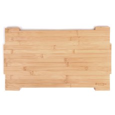 Breeze Moon 折疊式露營保冷箱桌架 木質頂板, 混合色