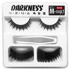Darkness 假睫毛 M-XUP7 26p, 1個, 黑色