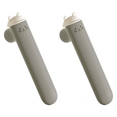 ARYKO 可愛矽膠門把手套 2入, 灰色