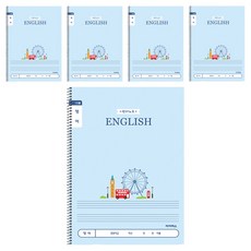 ibis 小學纖薄英文筆記本 南 寬格 12178, 倫敦, 5個