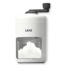 LEKE Poli 手動刨冰機, 1個, 象牙白, 單品