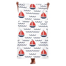 unhave 夏季派對沙灘巾 70 x 150 cm, 1個, 03 遊艇