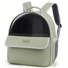 doongdoongpet 寵物半月後背包, 1個, 卡其色