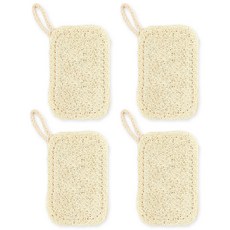 더자카 루파 주방 세척 브러쉬 수세미 아이보리, 1개입, 4개