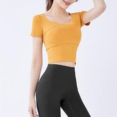 Marketpia 女性皮拉提斯瑜珈運動上衣