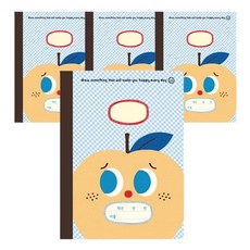 hello moris 梨子圖畫日記本 小學1-2年級, 4個, 梨子