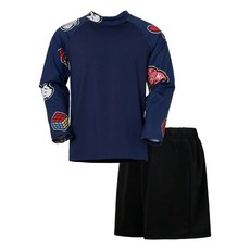 Uravi 兒童Cade標準防曬短褲上下衣套裝