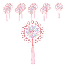 minhwashop 風車泡泡 I240014, 10個, 粉紅色(I240014A)