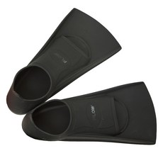 FLOW 游泳戲水短蛙鞋, 黑色