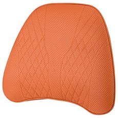 River Fox 車用記憶棉系列靠背墊, 1個, 橘色