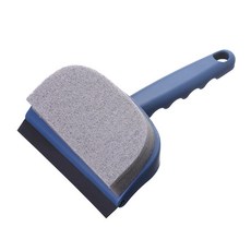 다목적 양면 청소 브러쉬 스크래퍼, 1개, 블루