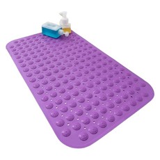 Sonio 吸附式調色盤浴室防滑墊, 05 紫色, 1個