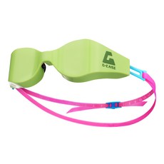 GCASE 智慧型泳鏡盒, 1個, 萊姆綠