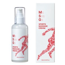 MSG運動按摩霜 無香, 1個, 150ml