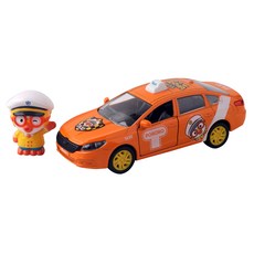 Pororo 淘氣小企鵝 Mika Kami金屬計程車可動玩具, 隨機出貨