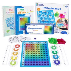 Learning Resources 乘法方塊計數板活動套組, 1套