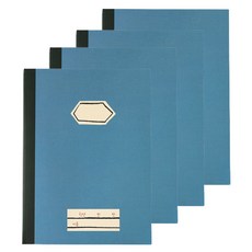 藍色英文筆記本 國小1-2年級, 混色, 4個