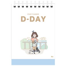 아이비스 D-DAY 스터디 플래너, 화이트, 1개