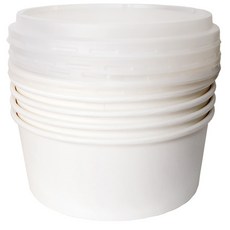 微波爐紙容器附蓋套組 1.35L 25入, 1套