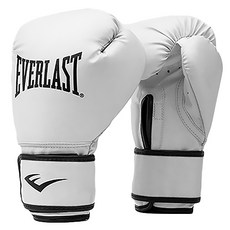 Everlast Core2 拳擊訓練手套雙手組, 白色, 1套