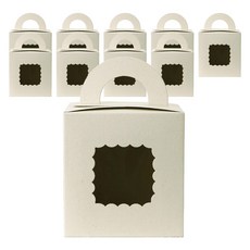 indi.k 甘蔗環保瑪芬手提盒, 單一顏色, 10個