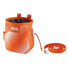 PETZL Saka 攀岩抱石粉袋 AP-S039BB, 橘色 + 白色