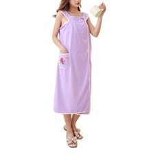 Unheve 玫瑰亮點浴袍, 1個, 04 紫色