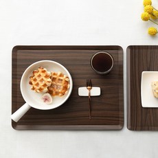 LOHJA Roya 紅木紙漿託盤 5號, 1個, 混合色