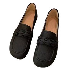 반야스토리 여성용 에밀리 패션 가죽 로퍼 EE12