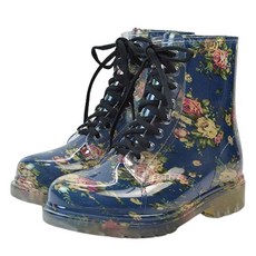 반야스토리 투명 미들 레인부츠 EE19