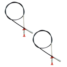 하이엉클 스프링 배수구 집게 클리너 2p, 혼합색상