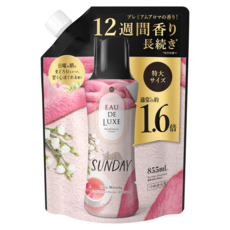 Lenor 蘭諾 Eau de Luxe 法式奢華芳香洗衣顆粒香香豆補充包, 855ml, 1包