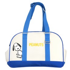 ParisDog Peanuts 史努比圓形單肩寵物提籠, 1個, 象牙白