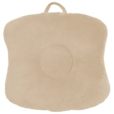 Pestep 貓咪超細纖維揉捏軟墊 花生造型, 1個, 米色