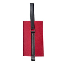 Maket Gamseong 毛氈紅酒袋, 酒紅色, 3個